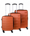 Komplet Walizek Podróżnych BARCELONA 3szt. Orange