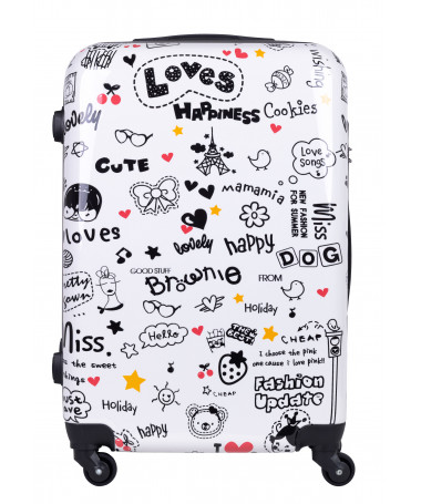 Duża walizka podróżna LOVE L