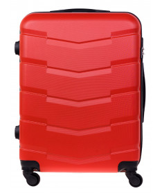 Średnia walizka podróżna Barcelona RED M
