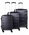 Komplet walizek podróżnych Barcelona DARK GREY 3szt.