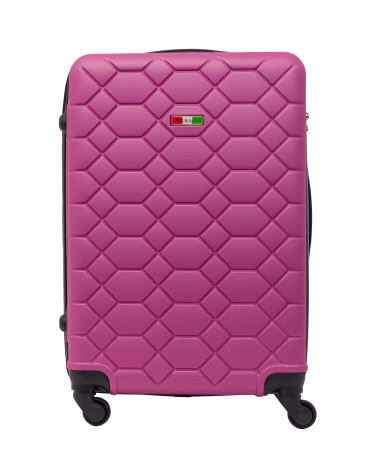 Średnia walizka Amsterdam Pink M