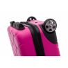 Mała walizka kabinowa FRRE TO PLANE Amsterdam PINK XS