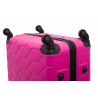 Duża Walizka Podróżna Amsterdam PINK L