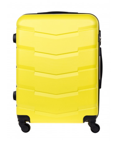 Średnia walizka podróżna Barcelona YELLOW M