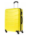 Komplet walizek podróżnych Barcelona YELLOW 3szt.