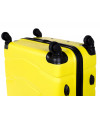 Komplet walizek podróżnych Barcelona YELLOW 3szt.