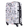 Średnia walizka podróżna Policarbon LOVE M