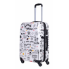 Średnia walizka podróżna Policarbon LOVE M