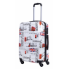 Średnia walizka podróżna Policarbon LONDON M