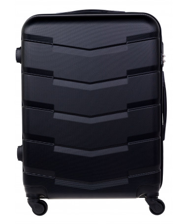 Średnia walizka podróżna Barcelona BLACK M