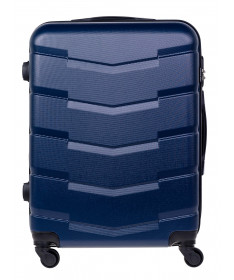 Średnia walizka podróżna Barcelona DARK BLUE M
