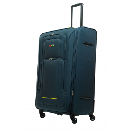 DUŻA WALIZKA MATERIAŁOWA 130L BAGIA WALIZKA PREMIUM DARK GREY