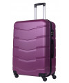 Duża walizka podróżna Barcelona PURPLE L