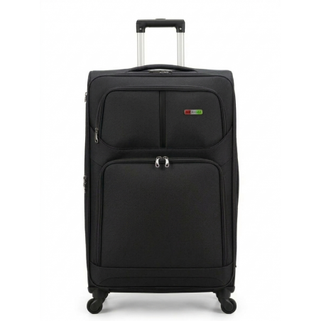DUŻA WALIZKA PODRÓŻNA MATERIAŁOWA BAGIA PREMIUM NA 4 KOŁACH 130 LITRÓW