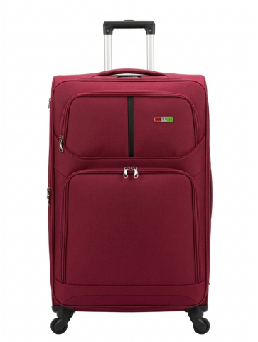 DUŻA WALIZKA PODRÓŻNA MATERIAŁOWA BAGIA PREMIUM NA 4...