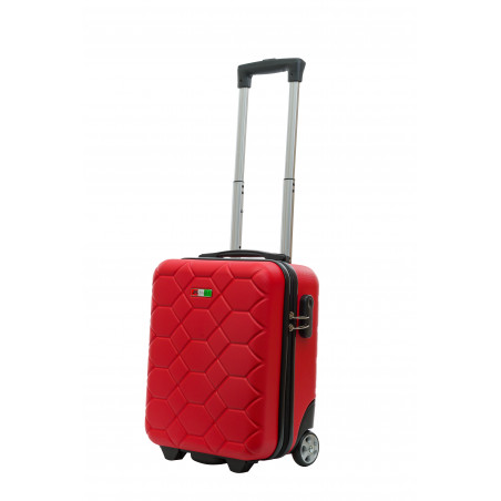 Mała walizka BAGIA AMSTERDAM XS RED
