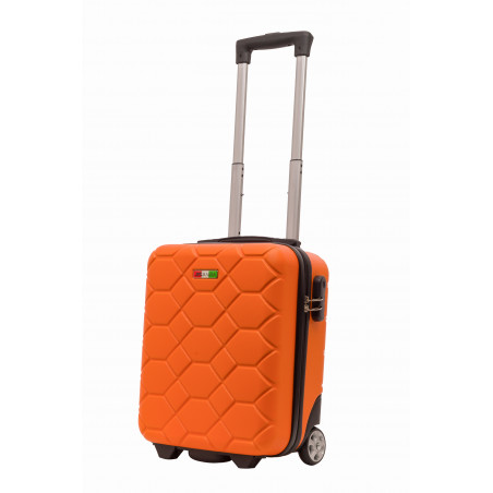 Mała walizka BAGIA AMSTERDAM XS ORANGE