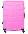 Duża walizka podróżna Barcelona PINK L