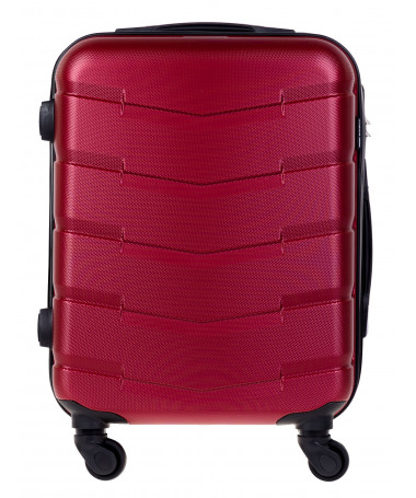 Mała walizka kabinowa podróżna Barcelona Red Wine S