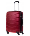 Średnia walizka podróżna Barcelona Red Wine M