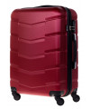 Średnia walizka podróżna Barcelona Red Wine M