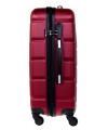 Średnia walizka podróżna Barcelona Red Wine M