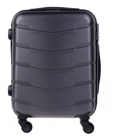 Mała walizka kabinowa podróżna Barcelona DARK GREY S