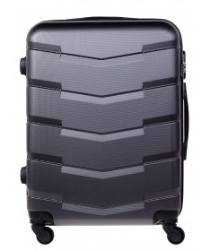 Średnia walizka podróżna Barcelona DARK GREY M