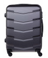 Średnia walizka podróżna Barcelona DARK GREY M
