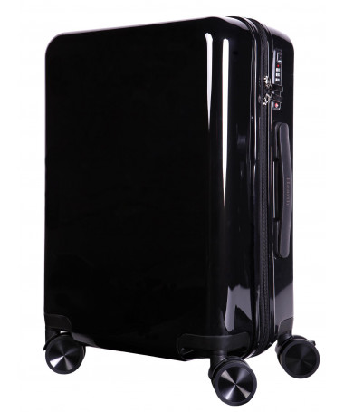 Mała walizka kabinowa HEARTH BLACK +...